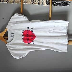 Zoe Karssen Graphic Cotton Tshirt